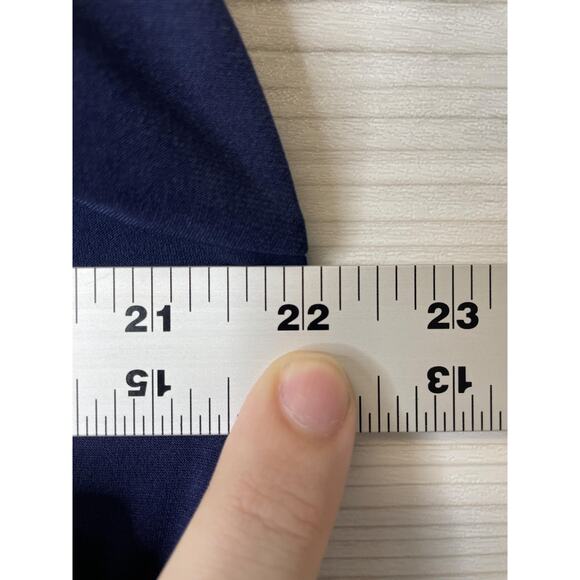 NY Collection Top Womens Large Lace Yoke 3/4 Sleeve Knit Pullover Shirt - Picture 5 of 12